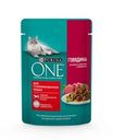 Корм для кошек Purina One Говядина с морковью 75г