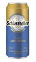 Пиво Schlosskeller светлое нефильтрованное 4.7% 450мл