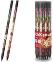 Карандаш ErichKrause Folk Motives круглый с ластиком HB чернографитный