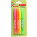 Набор тонких текстовыделителей Магнит 4шт