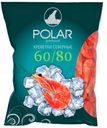 Креветки варено-мороженные POLAR 60/80, 850 г