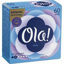 Прокладки ежедневные Ola! без аромата нежные, 60 шт.
