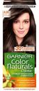 Крем-краска для волос Color Naturals, оттенок 4.0 «глубокий тёмно-каштановый», Garnier, 110 мл