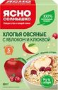 Хлопья овсяные ЯСНО СОЛНЫШКО с клюквой и яблоком, 300г
