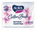 Ватные палочки Aura 200 шт
