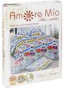 Комплект постельного белья евро Amore Mio Мако-Сатин, в ассортименте