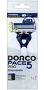 Бритвенный станок одноразовый Dorco Pace 5 Pro Disposable, 1 шт.