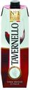 Вино столовое Tavernello, красное, полусухое, 11%, 1 л, Италия