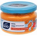 Икра рыбная слабосоленая Балтийский берег Деликатесная в соусе, 180 г