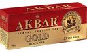 Чай чёрный Akbar Gold, 25×2 г