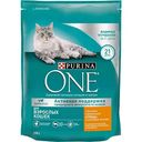 Сухой корм для взрослых кошек Purina One с высоким содержанием курицы и цельными злаками, 200 г