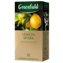 Чай черный GREENFIELD Лемон Спарк, 25 пакетиков 