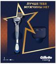 Бритва безопасная Gillette Fusion  со сменной кассетой + чехол