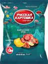 Чипсы картофельные РУССКАЯ КАРТОШКА со вкусом камчатского краба, 105г