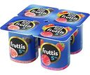 Продукт йогуртный Сливочное лакомство Fruttis в ассортименте: с инжиром и черносливом, с малиной и земляникой 5%, 115г