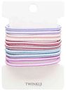 Резинки для волос Twinkle 5 Pastel Colors, 10 шт.