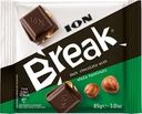 Плитка шоколадная BREAK темный шоколад с фундуком, 85г