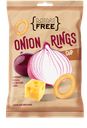 Чипсы MiniFree Луковые кольца со вкусом сыра, 45г