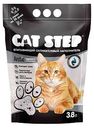 Наполнитель для кошачьего туалета впитывающий силикагелевый Cat Step Arctic Black & White, 3,8л