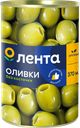 Оливки без косточки ЛЕНТА зеленые крупные, 370мл