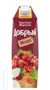 Морс ДОБРЫЙ из брусники и морошки 1л