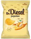 Чипсы Dr. Diesel со вкусом Фиш энд Чипс рифленые из натурального картофеля, 120г