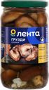 Грузди соленые ЛЕНТА, 350мл