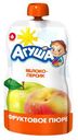 Пюре фруктовое «Агуша» Яблоко-персик, 90 г