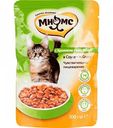 Корм для кошек Чувствительное пищеварение Мнямс с кроликом в соусе, 100 г