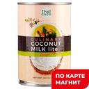 THAI COCO Кокосовое молоко 5-7% 400мл ж/б (Thai Coco):12