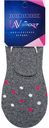 Подследники женские Lav Sport 6С110 цвет: серый, размер 23-25 (38-40)