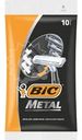 Бритва мужская одноразовая "Metal", BIC, 10 шт.