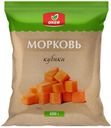 Морковь кубики ОКЕЙ, 400г