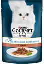 Корм для кошек мини-филе в подливе Gourmet Perle с уткой, 85 г