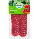 Колбаса сырокопченая Окраина Зернистая, нарезка, 80г