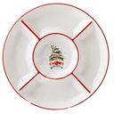 Менажница фарфор 25см 1шт.