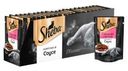 Влажный корм для кошек Sheba® Ломтики в соусе говядина и кролик 85 г. (24 шт)