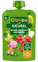 Пюре детское Gipopo Яблоко-Клубника-Смородина с 6 месяцев, 90г