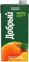 Напиток сокосодержащий Добрый апельсин и мандарин, 2л