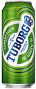 Пиво Tuborg светлое фильтрованное 4,6%, 450 мл