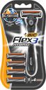 Бритва мужская + 4 кассеты «Flex 3 Hybrid» Bic