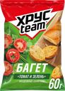 Сухарики ХРУСTEAM багет Томат и зелень, 60г