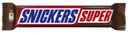 Шоколадный батончик Snickers Super 80г