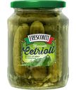 Огурцы Fresconti маринованные целые, 680г