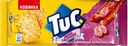 Крекер TUC Копченые колбаски, 100 г 
