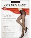 Колготки женские Golden Lady Ciao цвет: nero/чёрный, 40 den, 5 р-р