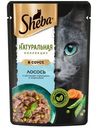Влажный корм Sheba Nature's Collection для кошек с лососем и горохом, 75г