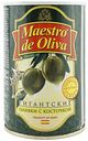 Оливки Maestro de Oliva гигантские с косточкой 420 г
