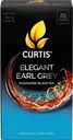 Чай черный CURTIS Elegant Earl Grey ароматизированный с добавками байховый