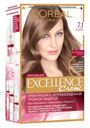 Крем-краска стойкая для волос L'Oreal Paris «Excellence», русый пепельный, тон 7.1